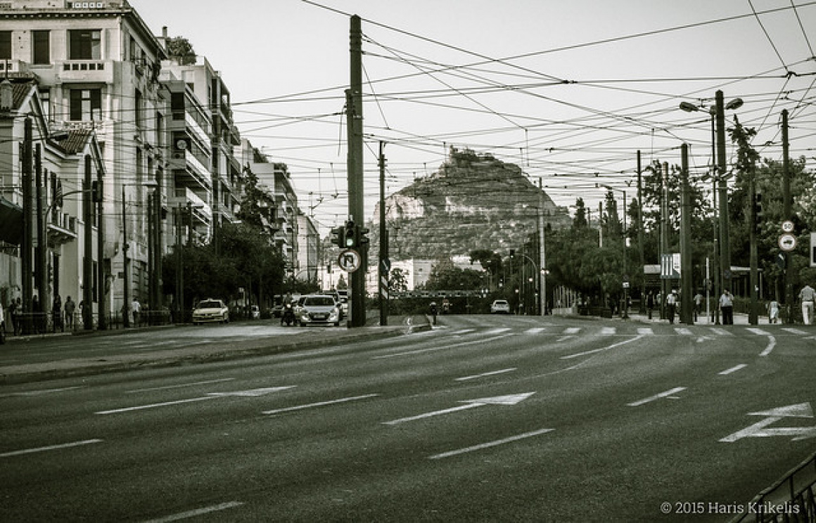 'Empty Athens streets' - Athens