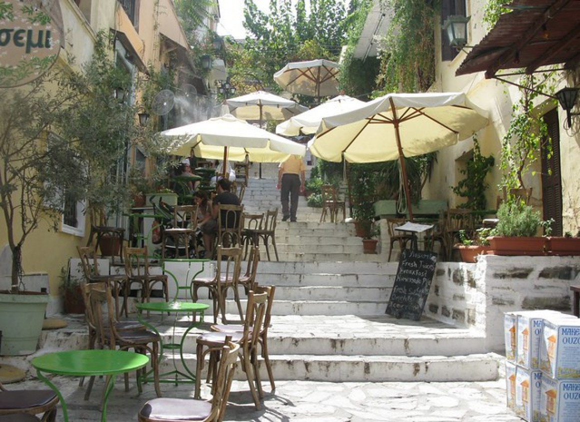 In Plaka, Athens, Greece