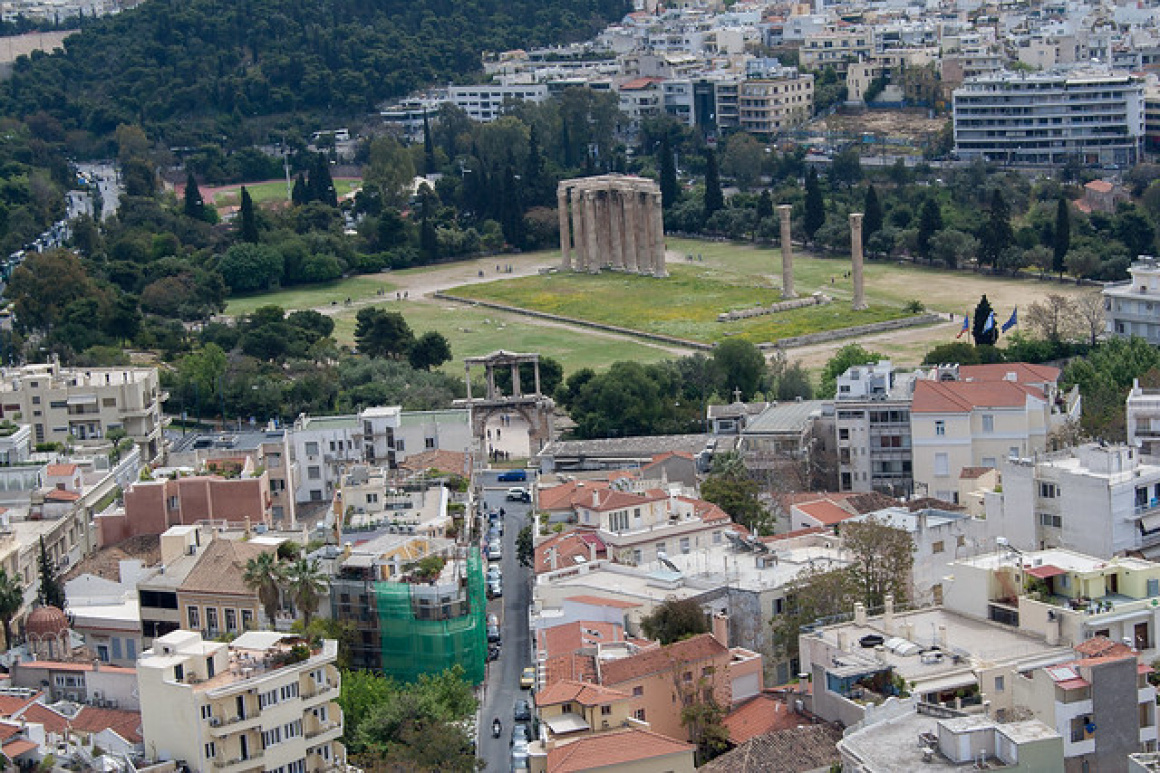 Hadrian Gate and Temple of Olympian Zeus